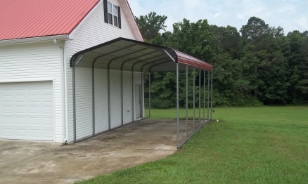 Tall Traditional Carport with Gable #3013 - STOR ALL